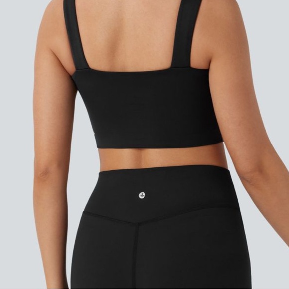 Halara Black Crop Top - Picture 3 of 5